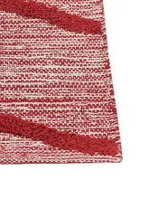 Rug SIVAS Red 140 x 200 cm Cotton_839707