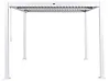 Gazebo FORNOLI 296 cm x 296 cm Metal White