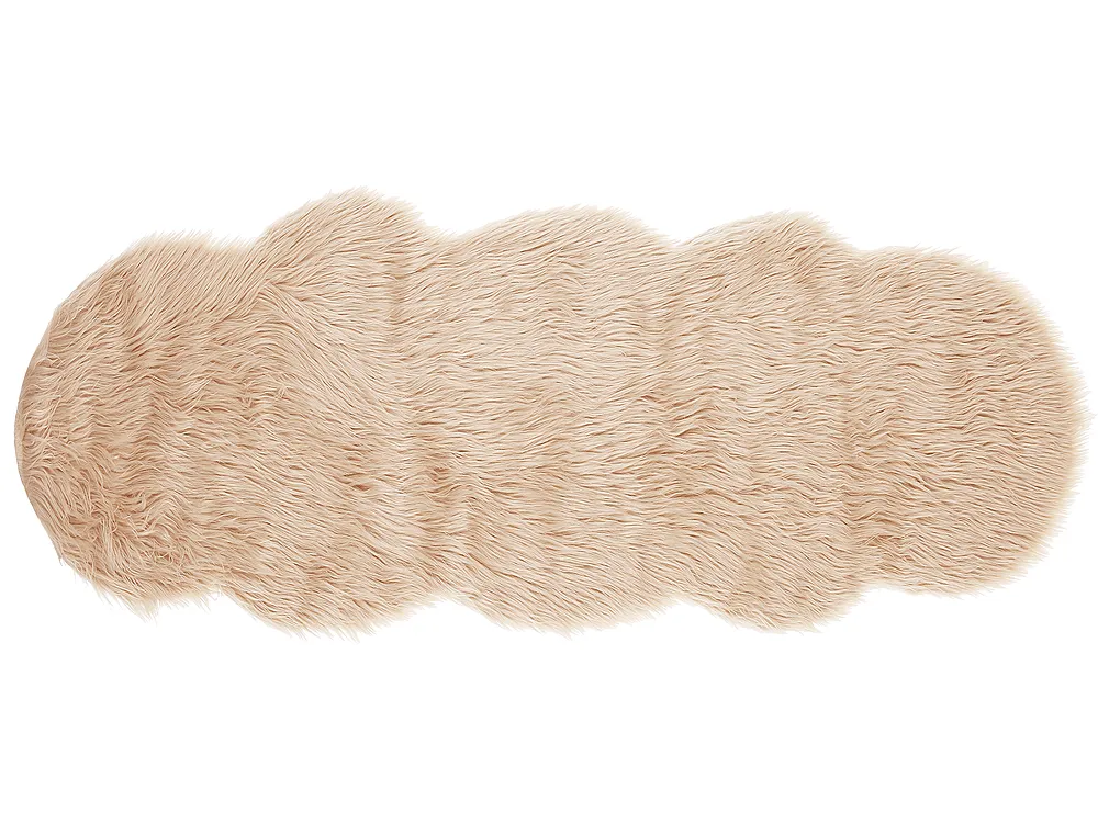 Rug MAMUNGARI Peach Pink 60 x 180 cm