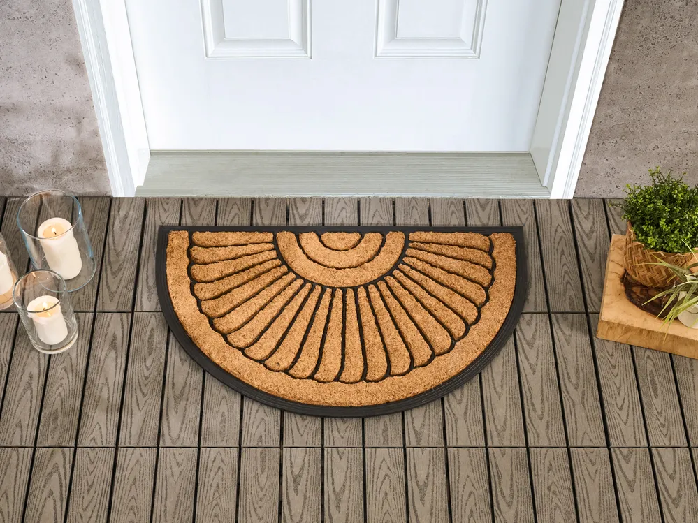 Doormat KORYAK Natural 45 x 75 cm Coir
