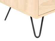 Sideboard mit 2 Türen CARDIGAN Hellbraun_979186