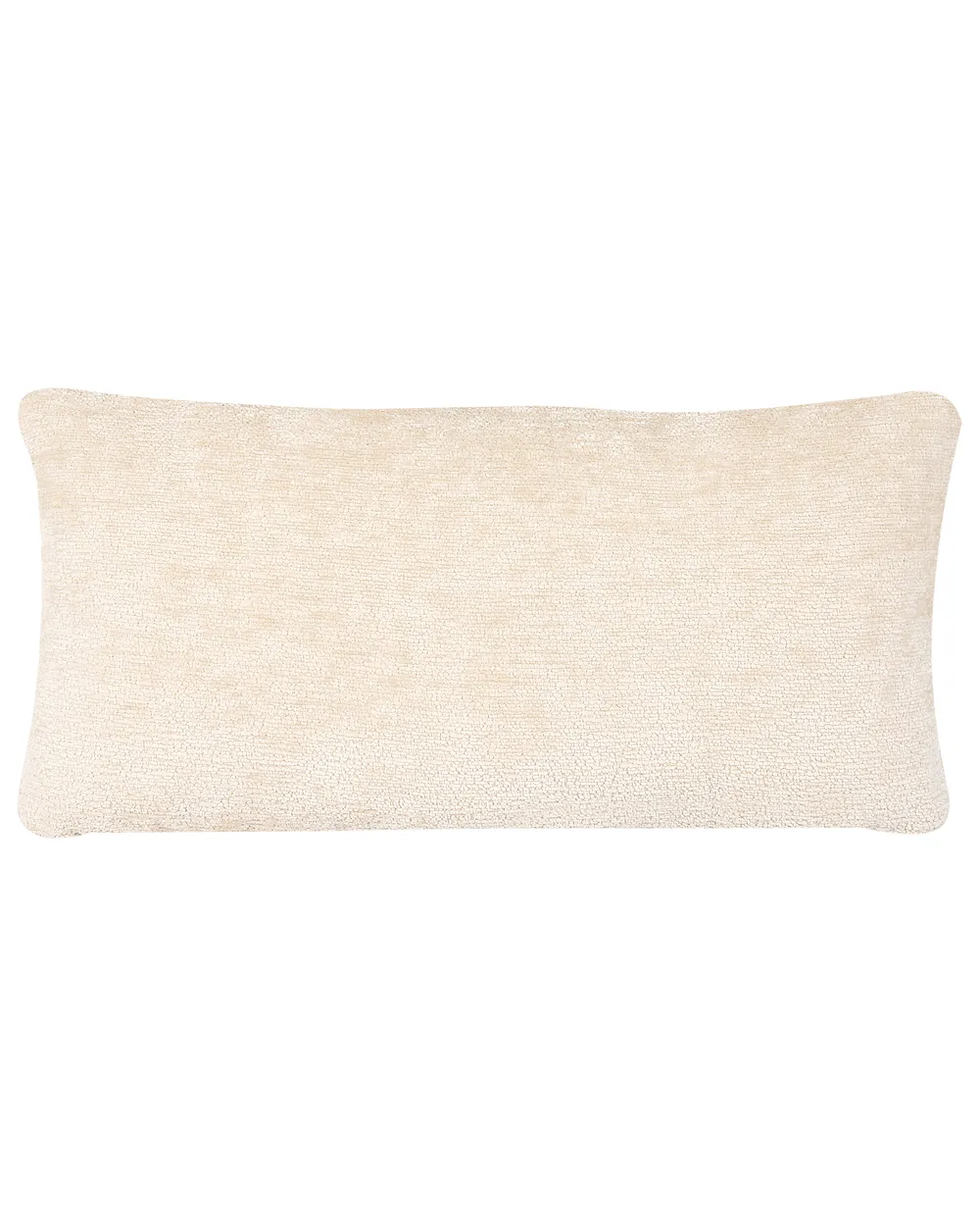 Drehsessel TOVIK mit Fußstütze Chenillegewebe Hellbeige_923365