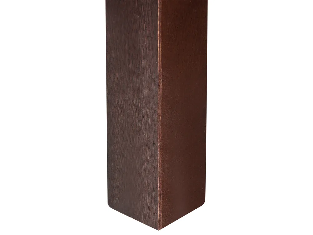 Bed Pine Wood GIVERNY 160 x 200 cm (EU King Size) Dark Brown_979214