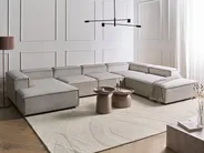 Modul Ecksofa 5-Sitzer ARDAL Cord Taupe linksseitig_1011125