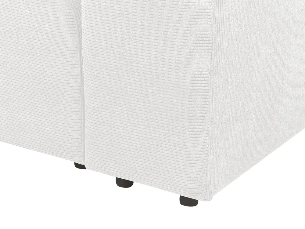Modular Sofa 2 Seater FALSTERBO Corduroy Off-White_916084