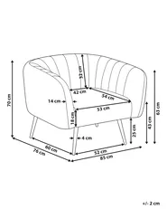 Sessel LACONIA Samtstoff Cremeweiß_1065145