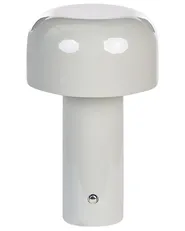 Kabellose LED Tischlampe BESOS mit Dimmer Metall Grau_940999