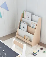 Bücherregal mit 4 Ebenen LILOET 70 cm Hellbraun_950051