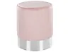 Pouf BRIGITTE Velours Rose pastel
