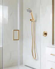 Duschkopf mit Schlauch TARMA 4-Funktionen Gold_988532