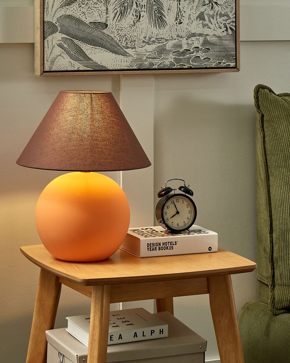 Lampe à poser LIMIA Céramique Orange