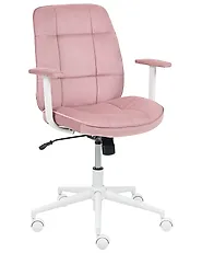 Office Chair CARLTON Velvet Pink_1136844