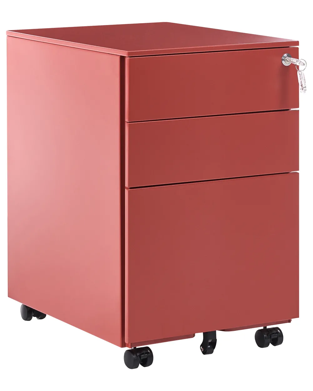 Büroschrank CAMI Metall Rot
