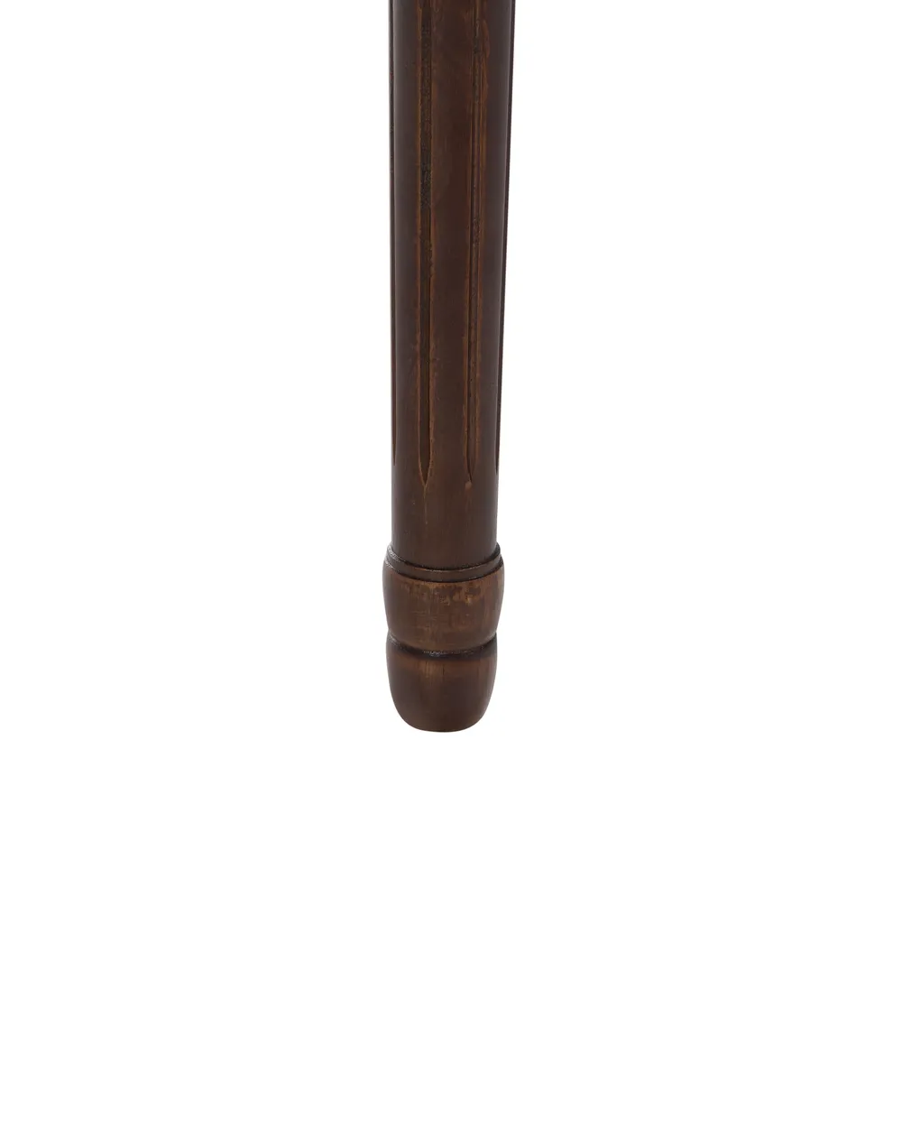 Set of 2 Chairs NIVLOC Wood Dark Brown/ Beige_1095731