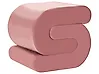 Poef ARCADIA Fluweel Roze