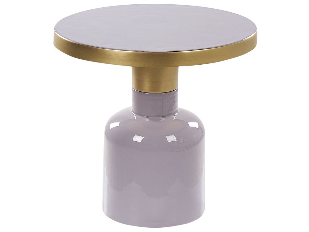 Side Table LOMITA Metal Violet