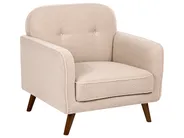 Living Room Set 4 Seater ETTRUM Boucle Beige_1113419