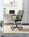 Bürostuhl CAROGA Stoff Dunkelgrün
