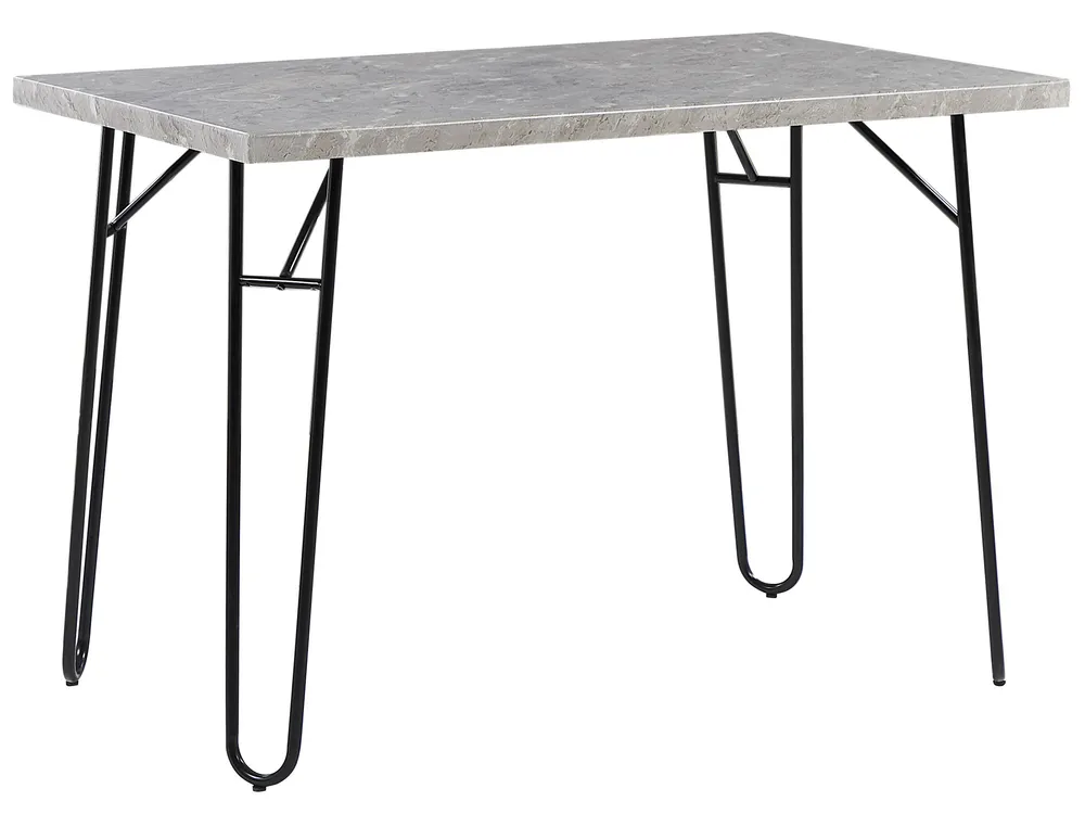 Esszimmer Set KEMPTON Hellgrau 4-Sitzer_773702