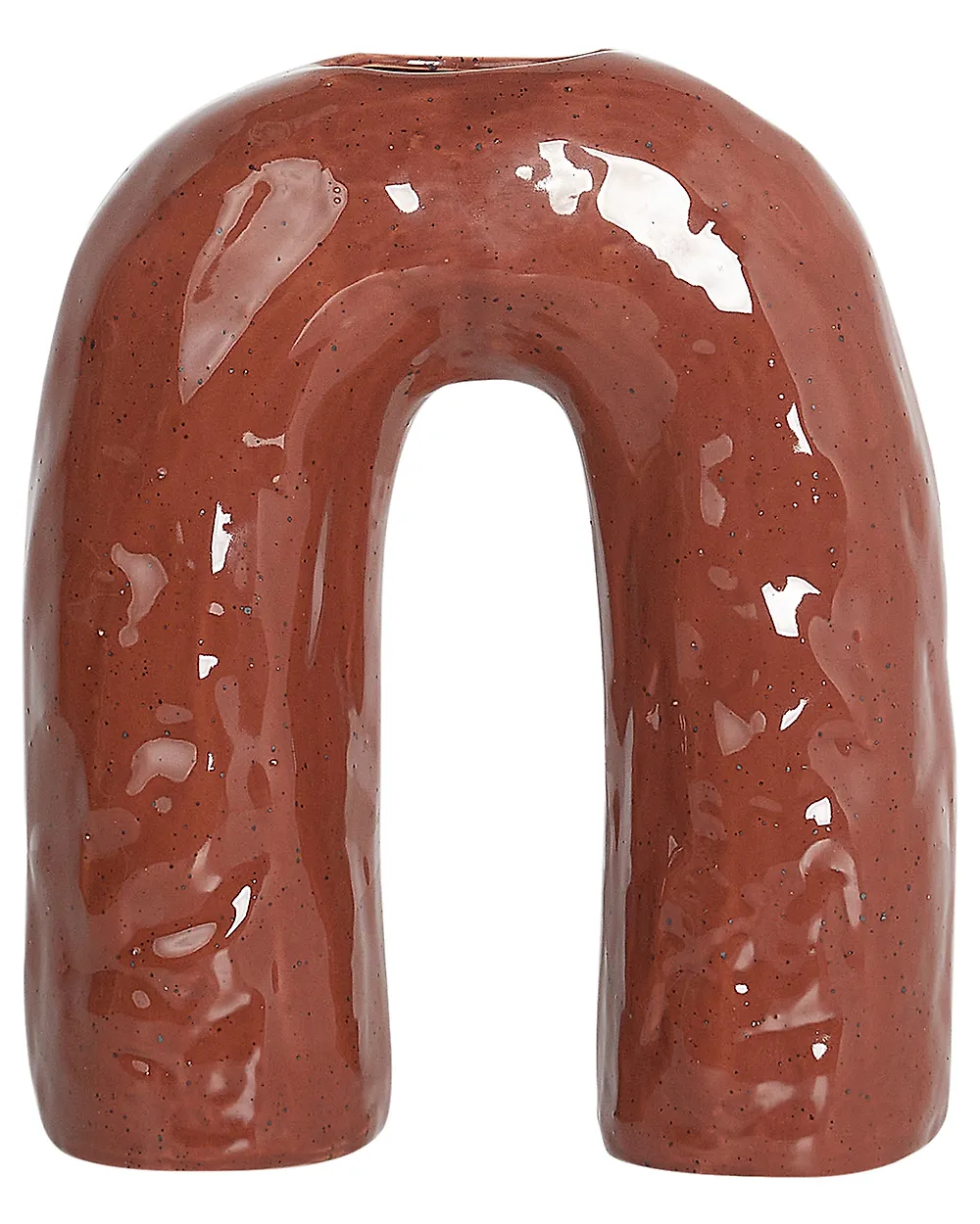 Blumenvase PERCH 29 cm Steinzeug Braun_1178912