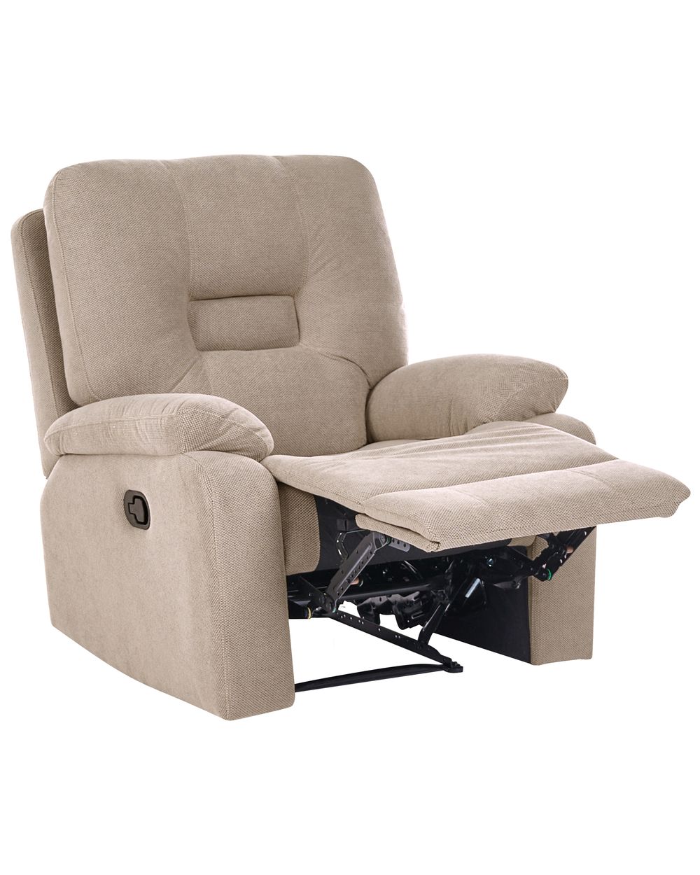Relaxfauteuil BERGEN Stof Taupe