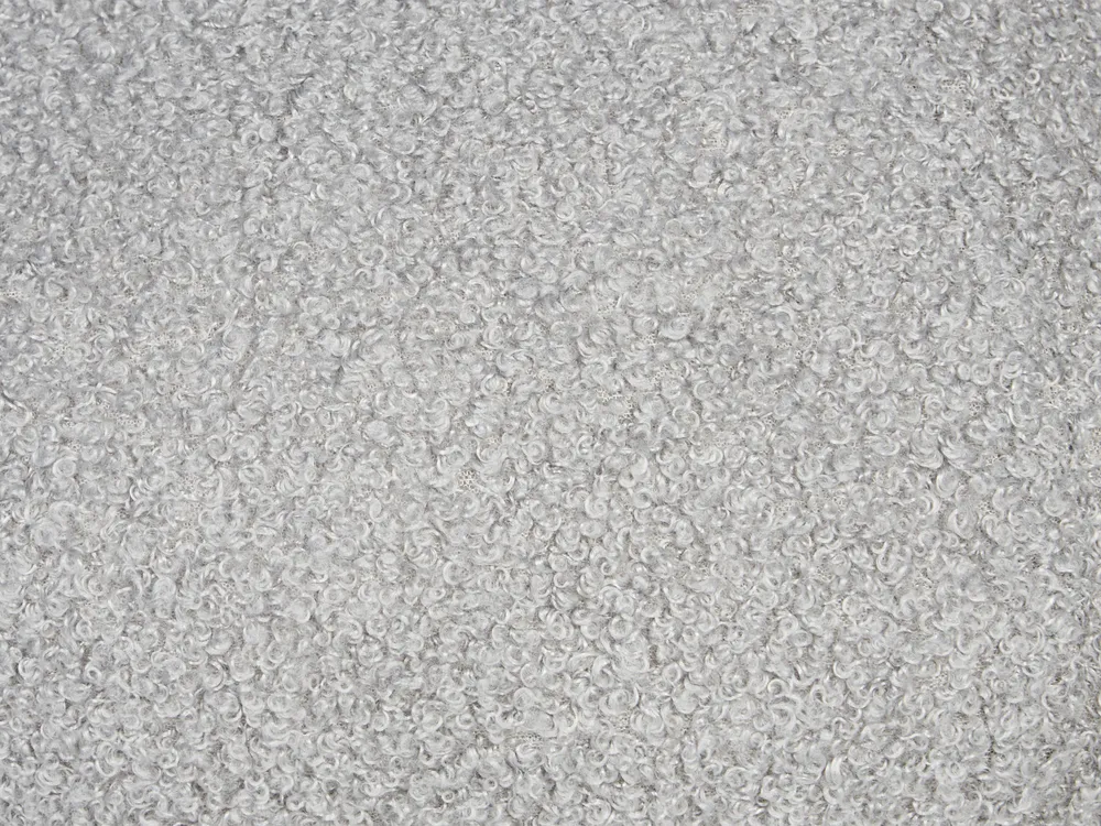 Dekokissen ANGELONIA 45 x 45 cm Bouclé Grau Ohne Muster_936066