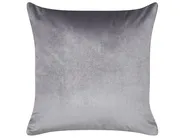 Dekokissen 2er Set ECLIPTA 45 x 45 cm Grau Ohne Muster_902967