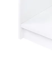 5 Tier Bookcase ZEHNA 197 cm White_1026409