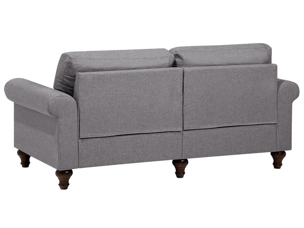 Sofa 3 Seater OTRA Fabric Light Grey_763285