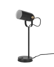 Desk Lamp TYRIA Adjustable Metal Black_772254