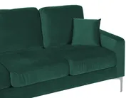 Sofa 3 Seater GAVLE Velvet Emerald Green_813722