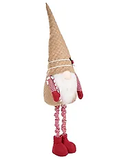 Set of 2 Christmas Decorations KLAUKKALA 60-90/100-146 cm Gnome Multicolour_1174121