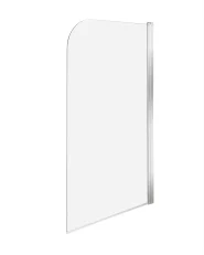 Badewannenaufsatz LAPAN 140 x 80 cm Silber_944100