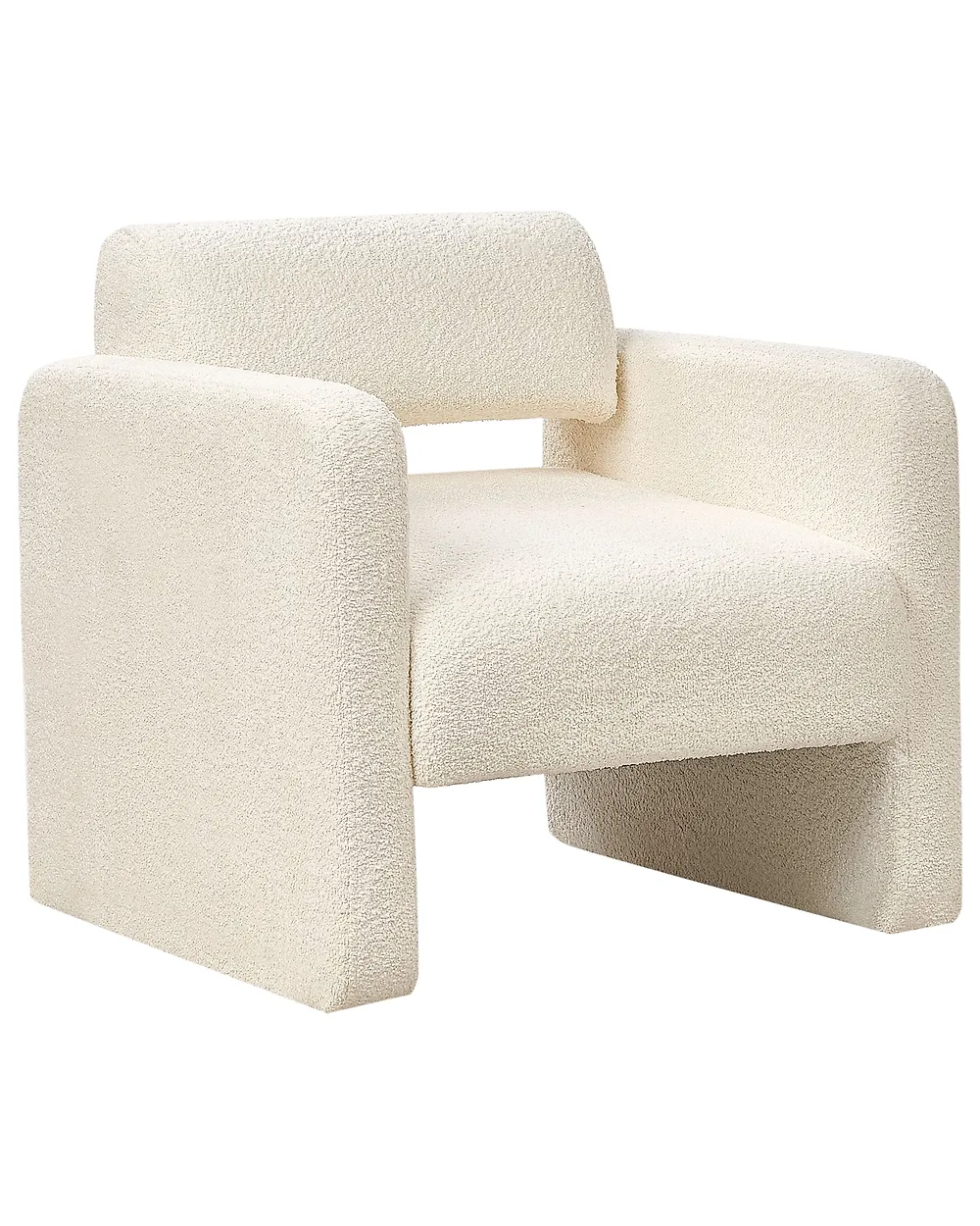 Sessel HALLSBERG Bouclé Cremeweiß_1185250