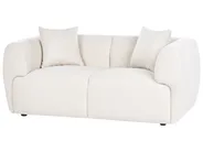 Sofa 2 Seater VALBY Boucle Off-White_1057174
