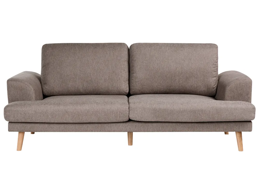 Sofa Set 4-Sitzer KILDAL Stoff Braun_1058460
