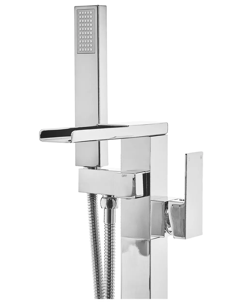 Freestanding Bathtub Faucet BOYOMA Silver_786718