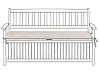 Bench Seat Pad Cushion SOVANA 148 x 45 cm Beige