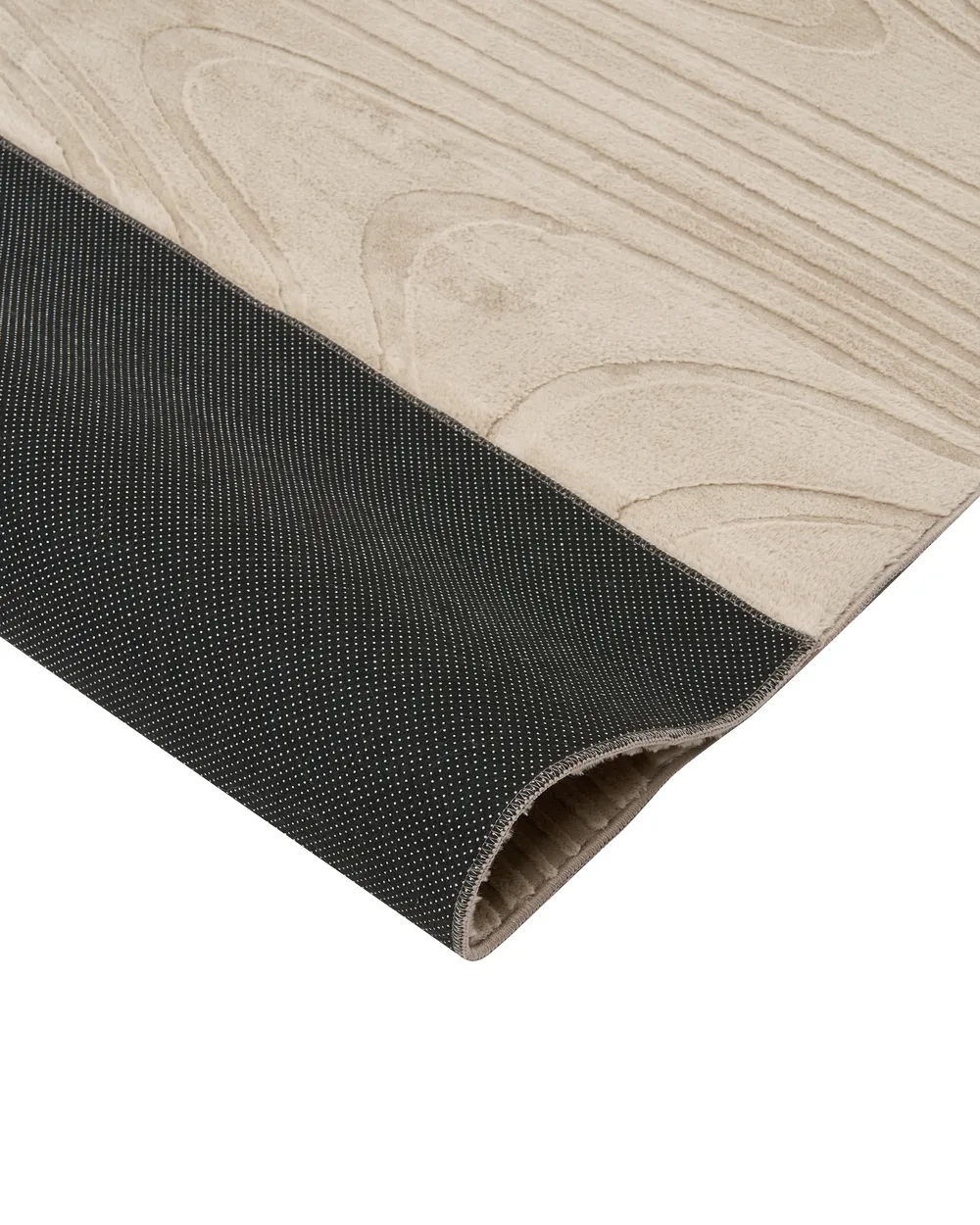 Kunstfellteppich ONTAKE Beige 80 x 300 cm_1093437