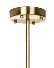 Chandelier CAPLINA Glass Brass_1005897