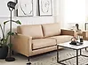 Sofa 3-Sitzer SAVALEN Kunstleder Beige