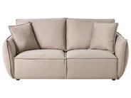 Sofa 3 Seater KUNES Fabric Taupe_1013112