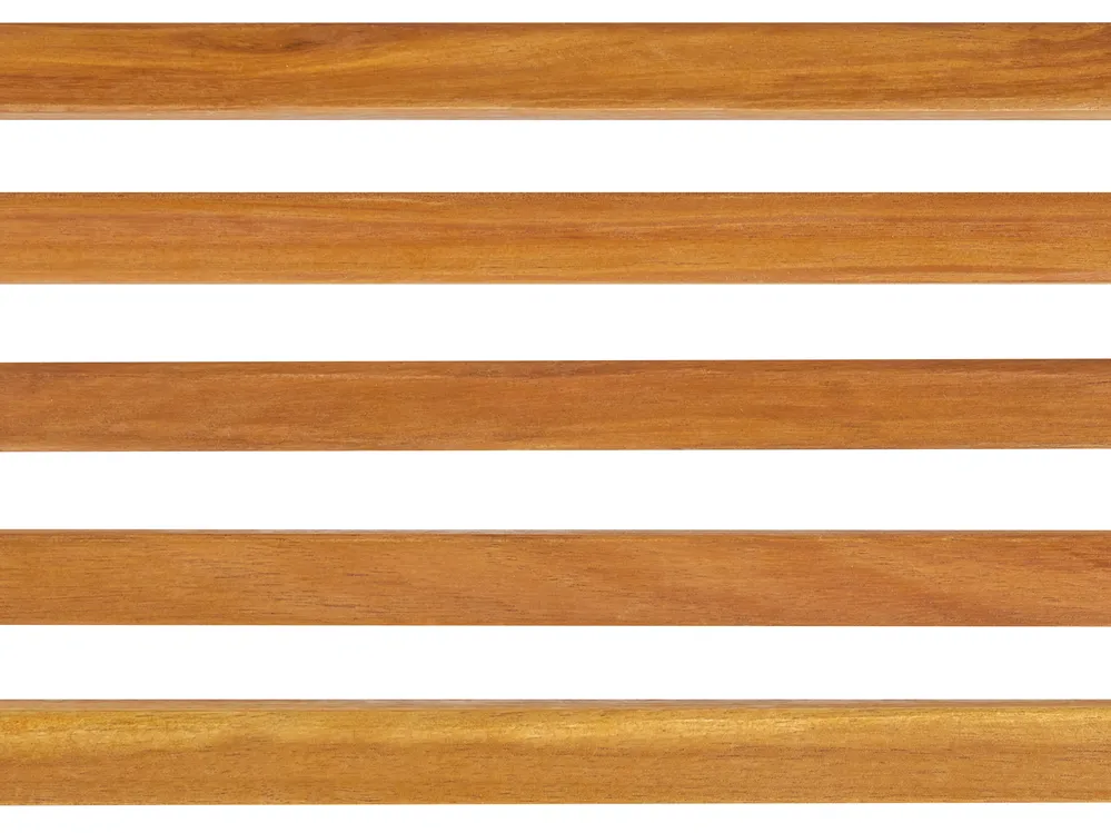 Gartenmöbel Set mit Bänken und Hockern 4-Sitzer BELLANO Akazienholz Braun_922150