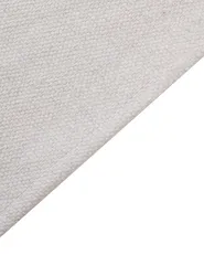 Kinderteppich ALPOUD Weiß 140 x 200 cm Baumwolle_906539