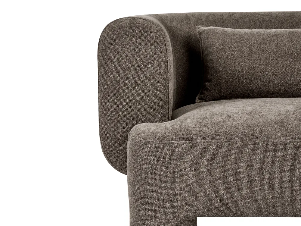 Sofa Set 6-Sitzer HOGBO Stoff Braun_1049950