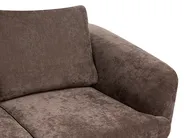 Living Room Set 3 Seater KJAER Chenille Dark Brown_1006646