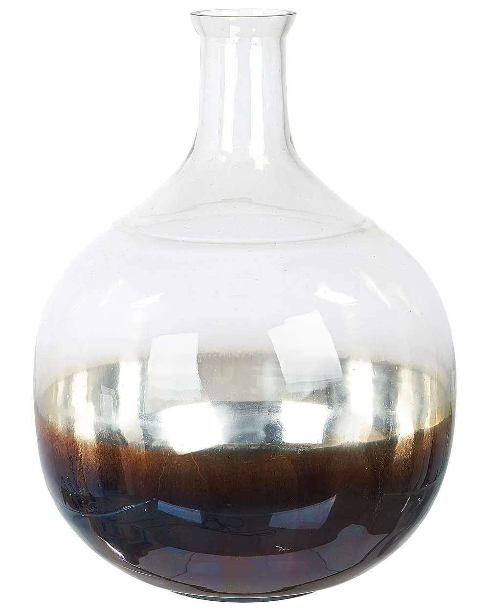 Blumenvase RAZALA 40 cm Glas Bunt