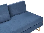 Sofa Bed 3 Seater JERSLEV Fabric Blue_1012916