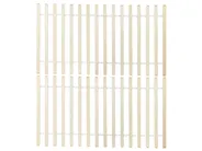 Lit avec sommier Bois de pin DAUPHIN 180 x 200 cm Marron clair_1061736