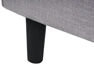Bettrahmenbezug FITOU 120 x 200 cm Hellgrau_1015276